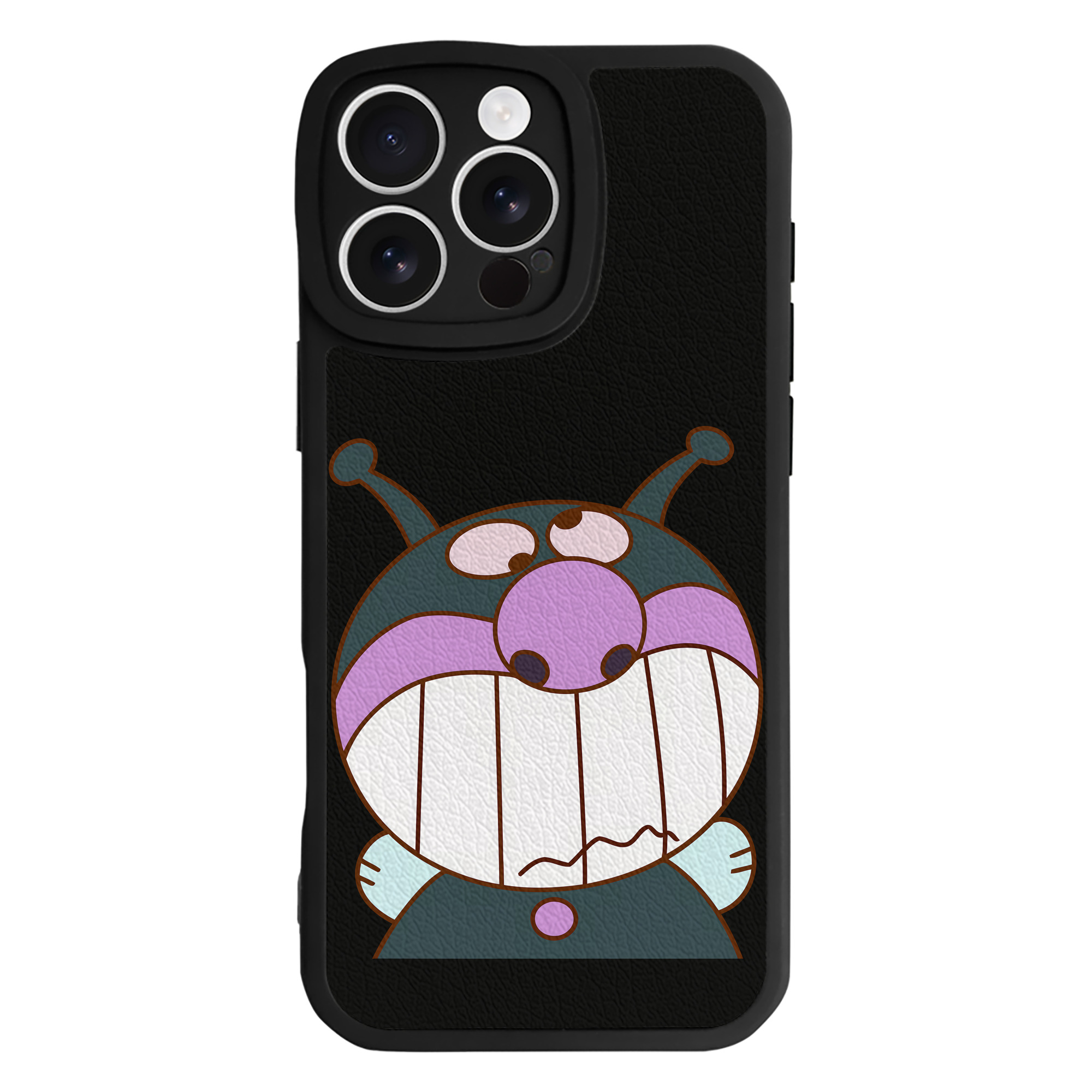 （画像用） アンパンマン Anpanman 【iPhone 16シリーズ対応】シリコンスマホケース（レザー調） 材質：シリコン